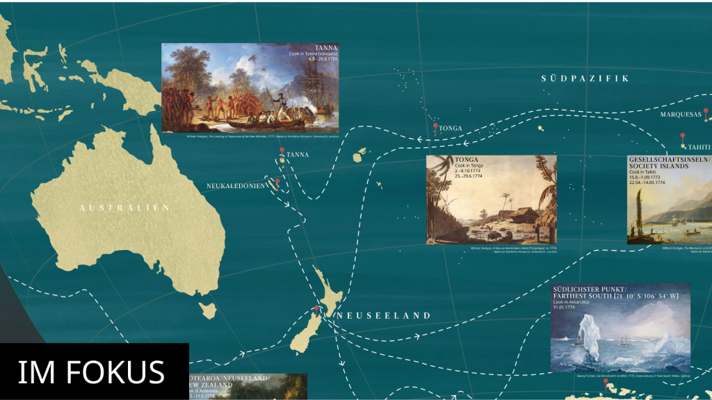 In Focus: Captain Cook & Co. – 250 Years »Return from the South Seas ...