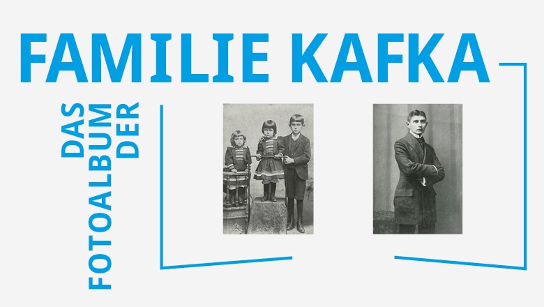 Key Visual zur Ausstellung "Das Fotoablum der Familie Kafka"